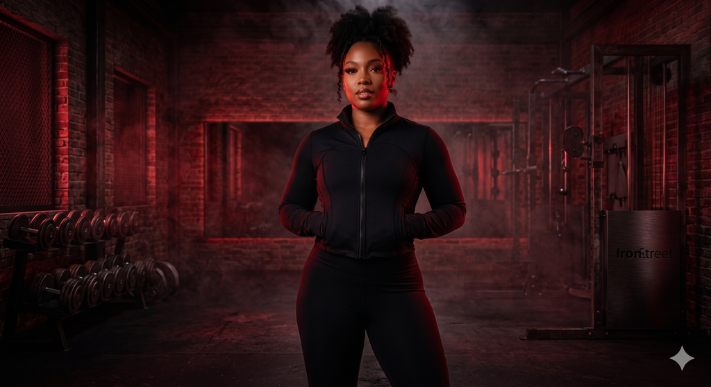 Veste Zip Crop Femme IronStreet