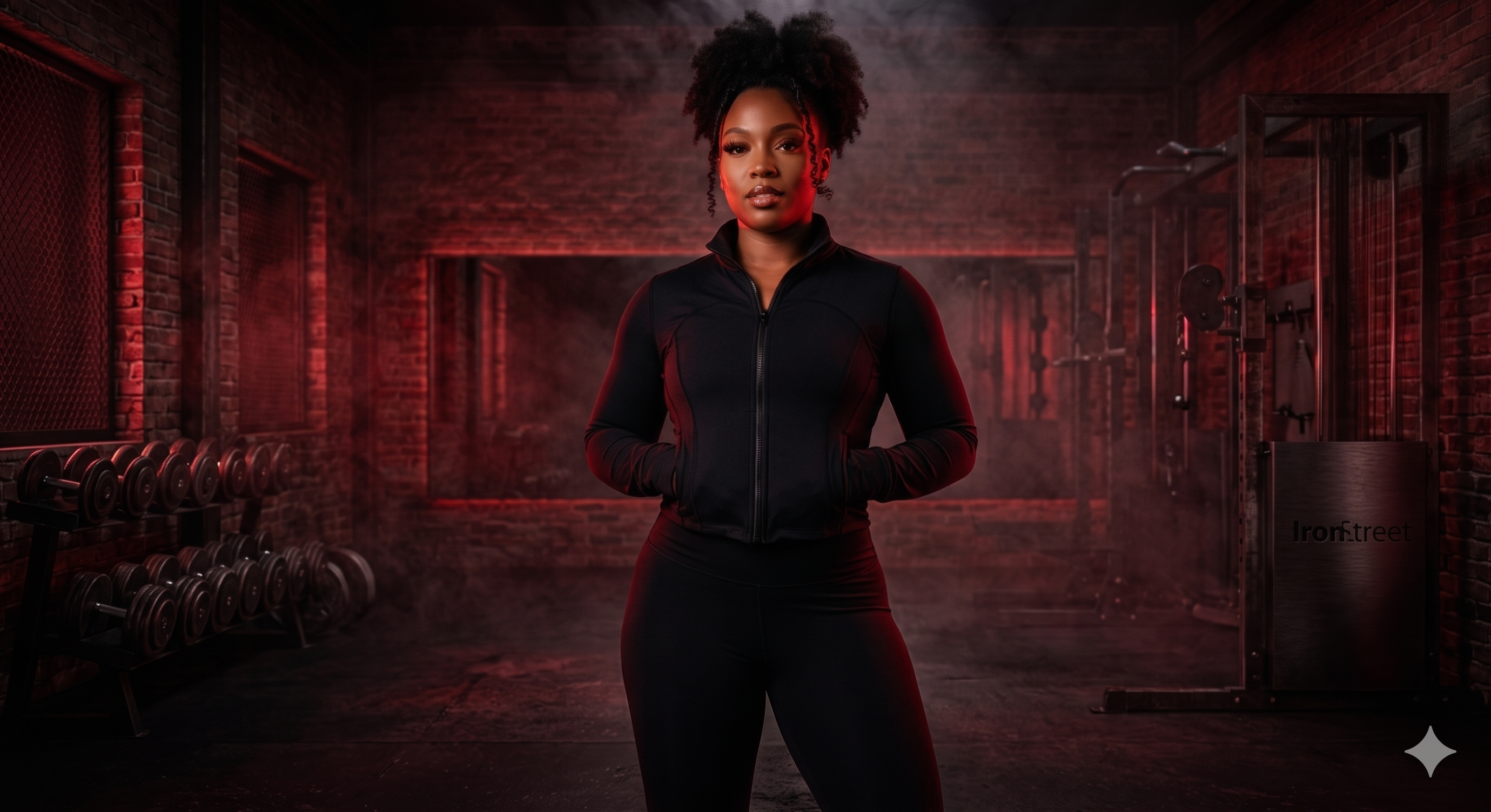 Veste Zip Crop Femme IronStreet